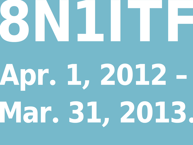 8N1ITF Apr. 1, 2012 - Mar. 31, 2013